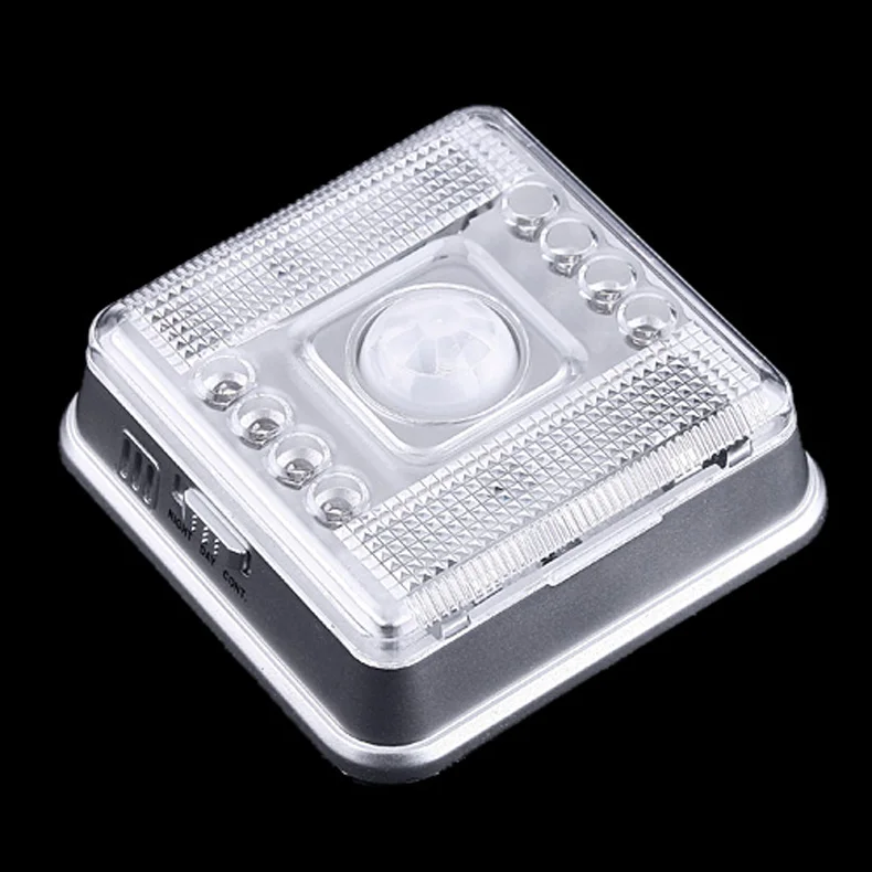

Wireless Infrared 8 LED Light Lamp PIR Auto Sensor Motion Detector DC112