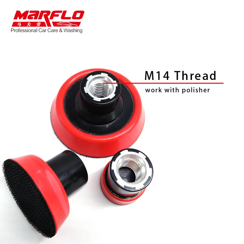 MARFLO Plate Backing Pad Sponge Polishing Car Wash and Care Tools M14 1.2\
