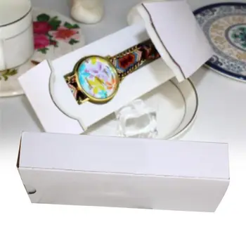 

1 Slot Watch Box Sponge Display Case Organizer Top Jewelry Storage Boxes Gift