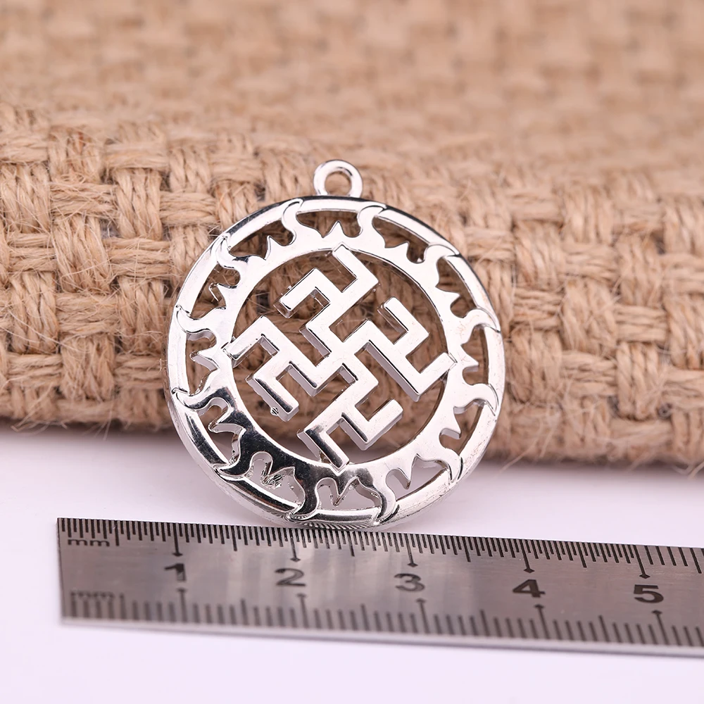 Teamer Sun подвеска с символикой викингов для ожерелья круглые заклинания Insignia Triquetra