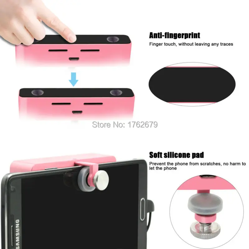 

Pink color video virtual camera HD Android phone 3D VR Camera recording for parties, parent-child activities
