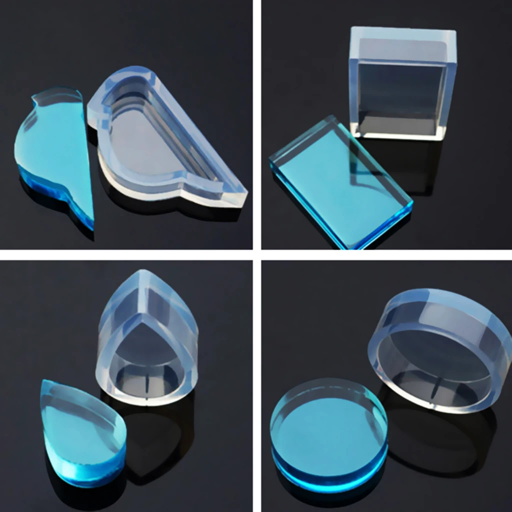 

4pcs/Set DIY Silicone Pendant Molds for earring necklace Resin Epoxy Jewelry Making Crafts Multifunctional Molds Jewelry Tools