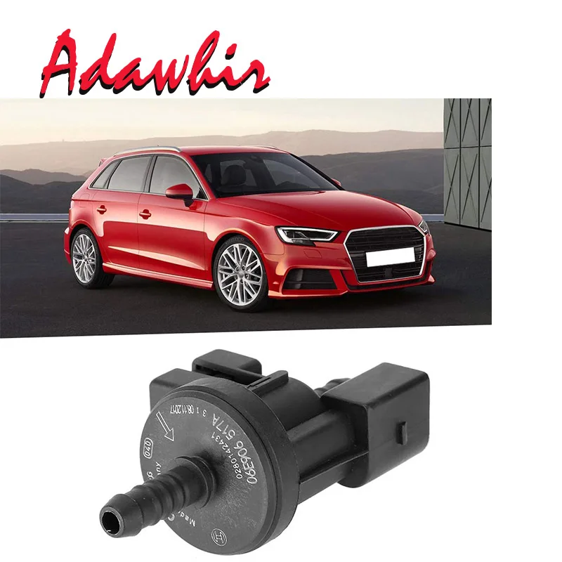 Fuel for Vapor Canister Purge Solenoid Valve For Audi A3 A4 A6 Q7 A8 /VW Jetta Golf 06E 906 517 A 06E906517A 0280142431