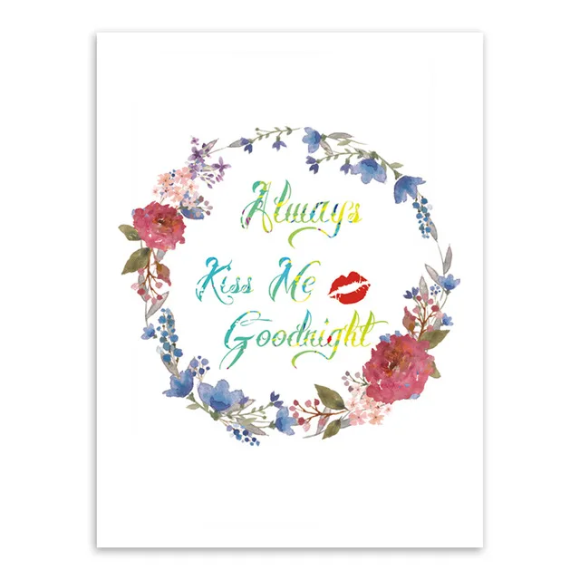 Beautiful-Flowers-Home-Sweet-Home-Quote-Canvas-Art-Print-Poster-Home-Decor-Living-Room-Wall-Picture.jpg_640x640