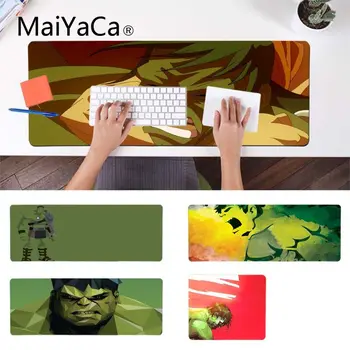 

MaiYaCa Funny Hulk Computer Gaming Mousemats Rubber Mouse Durable Desktop Mousepad