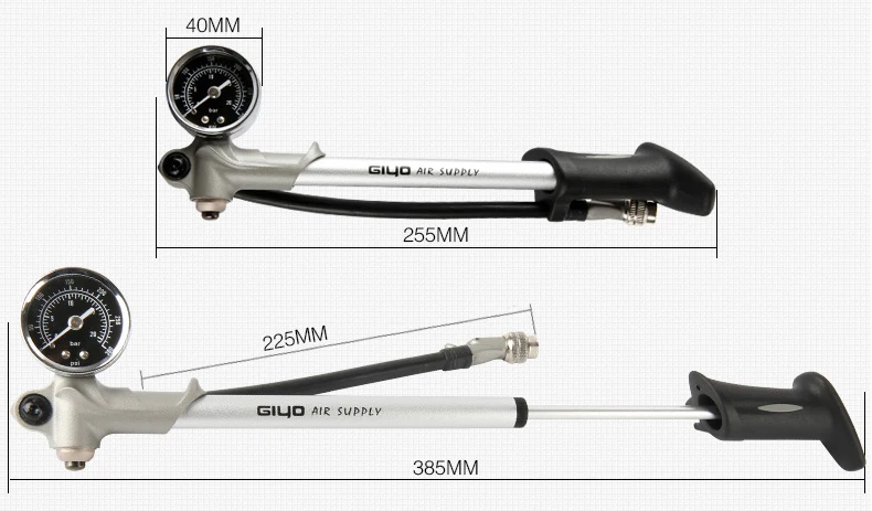 GIYO GS02D 300psi высокий ударный шок Мини Портативный велосипед езда Велоспорт оборудование надувной насос