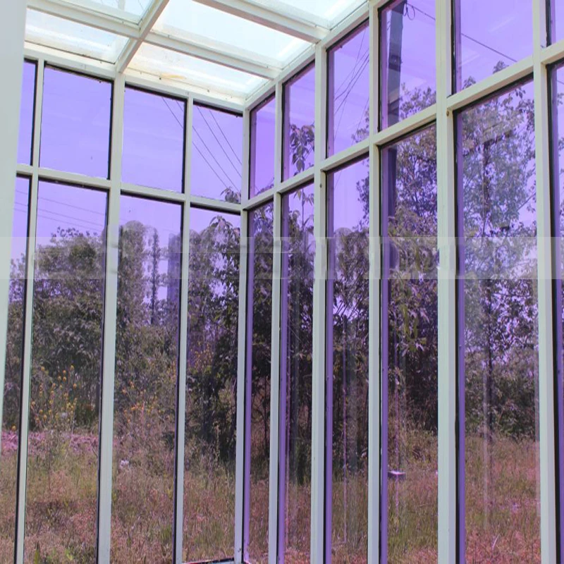 

60''x20'' Purple Architectural Window Film Window Tint 152cmx50cm Home Office Restaurant Decorative Film