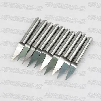 

10 x Carbide PCB Engraving Bit CNC Router Tool 20 Degree 0.4 mm (J3x2004x10)