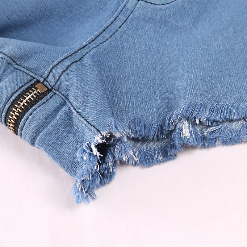 ENbeautter Джинсы женские летние сексуальные с молнией сзади высокая талия обтягивающие джинсовые Модные повседневные короткие мини-штаны Calsas Femenina джинсы