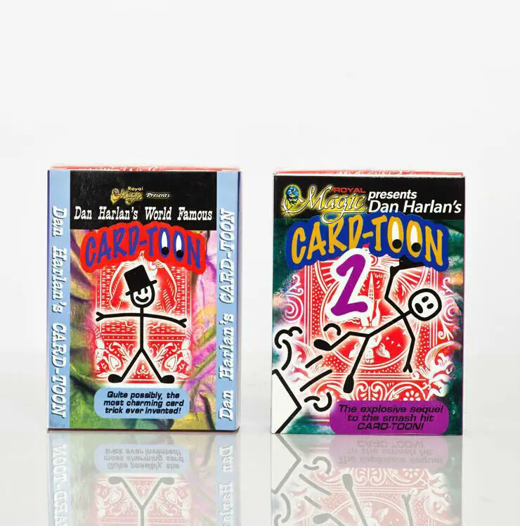 

Cartoon Cardtoon Deck Playing Card Toon sprite magic prop for professional,Animation Mental Prediction illusion,magic tricks