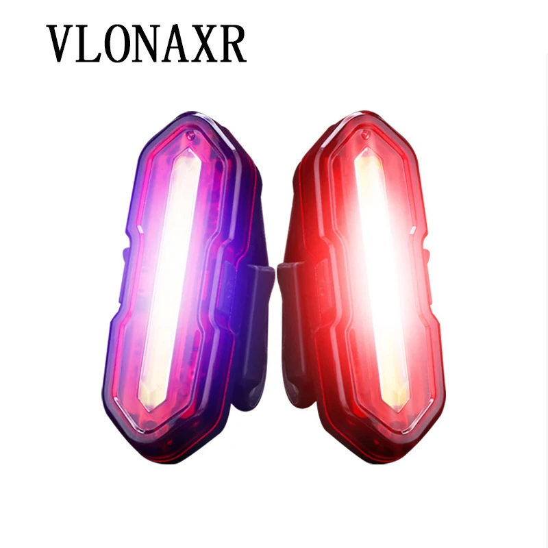 VLONAXR دراجة هوائية جبلية LED الضوء الخلفي شحن USB الإبداعية الضوء الخلفي في الهواء الطلق ركوب السلامة يلة تحذير أضواء معدات ركوب الخيل VLONAXR دراجة هوائية جبلية LED الضوء الخلفي شحن USB الإبداعية الضوء الخلفي في الهواء الطلق ركوب السلامة يلة تحذير أضواء معدات ركوب الخيل