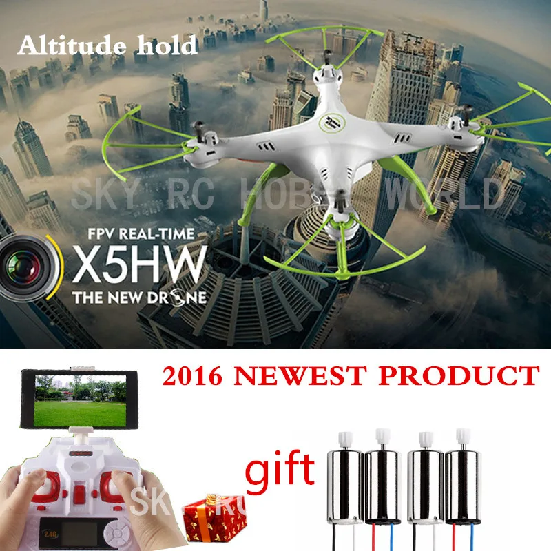 

Original SYMA X5HW 4CH 2.4CH Rc Quadcopter Drone Helicopter Wifi Camera Transmission With Altitude High Hold Function
