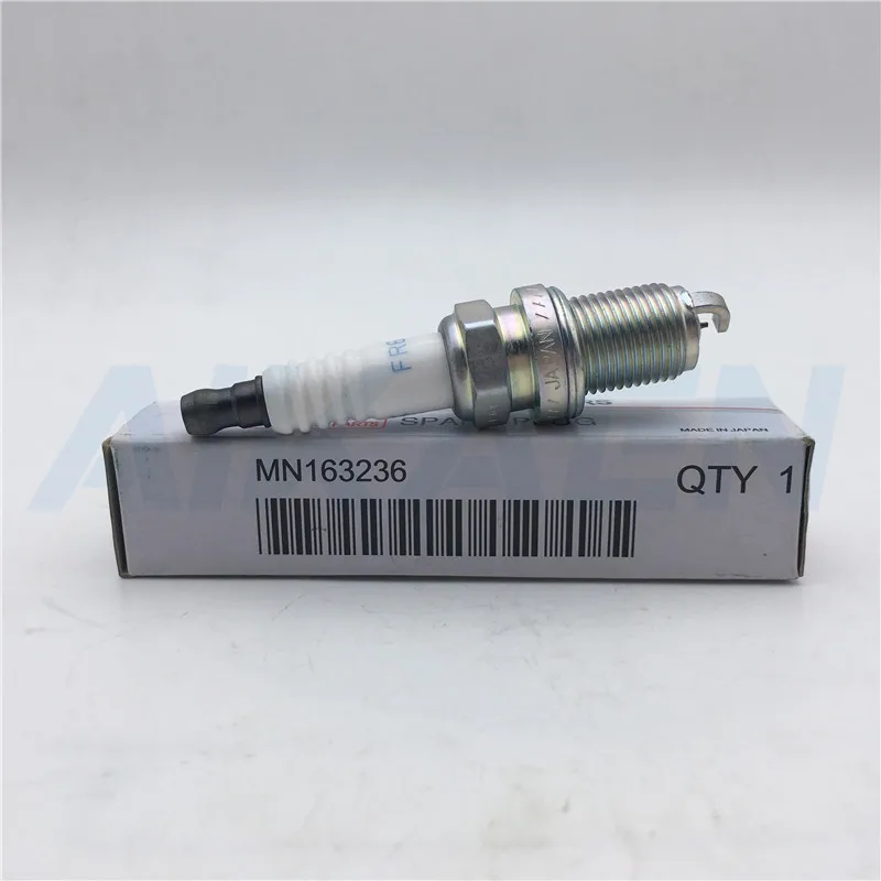 4pcs/lot Spark Plugs FR6EI MN163236 For Applicable Outlander 4B11