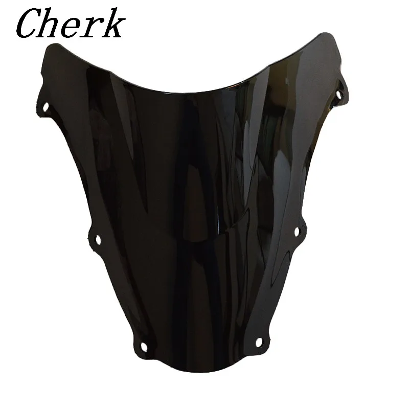 

New Black Motorcycle Double Bubble Windshield Windscreen Fairing For Suzuki SV650/SV650S 03-12 SV1000S 03-09
