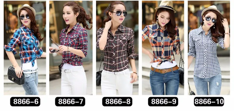 checked blouse 02