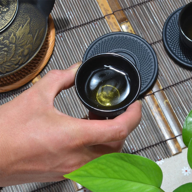 RUIDA японские чугунные чайные чашки набор чайных чашек посуда для напитков 100 мл