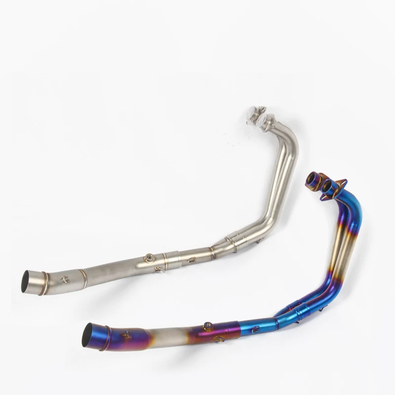 Silp On Motorcycle Exhaust System Modified For Yamaha R25 YZF R3 Stainless Steel Front Middle Link Pipe Moto Racing Project Silp On Motorcycle Exhaust System Modified For Yamaha R25 YZF R3 Stainless Steel Front Middle Link Pipe Moto Racing Project