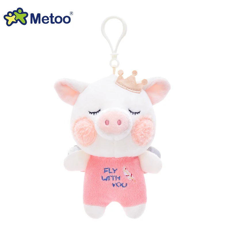 元气猪宝吊饰-天使粉