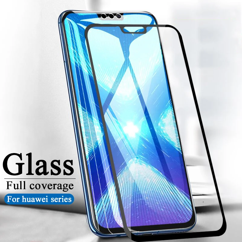 

3D Protective Glass For Huawei honor 8x 8c 8a 8s 8 lite Screen Protector on honor 8 c a x s 8a 8c 8x 8s Tempered Glas Film Cover