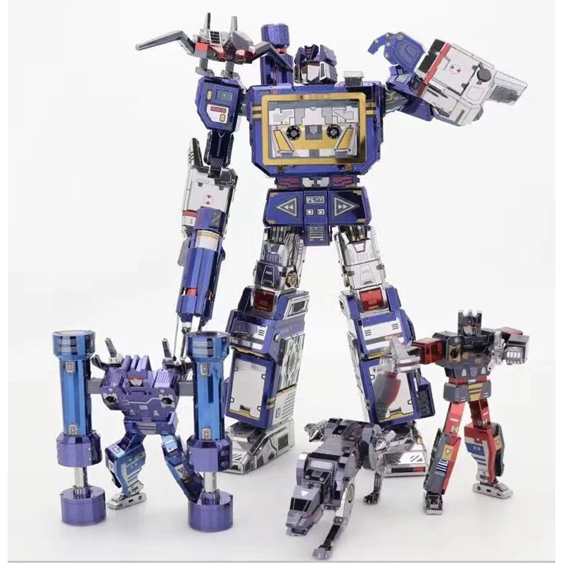  2019 MU 3D Metal Puzzle Tape force model DIY 3D Laser Cut Assemble Jigsaw Toys Desktop decoration G