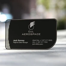 Персонализированная позолоченная нержавеющая сталь vip металлическая карточка