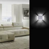 feimefeiyou 3W LED Stair Lighting Square Slim Wall Lamps Recessed with Drive One Beam EmissionIndoor Step Light 4pcs/lot 6