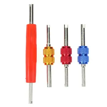 

4pcs Double-end Car HVAC Valve Core Removers Changers Removal Tools Household Tool Set Hand Tool Sets