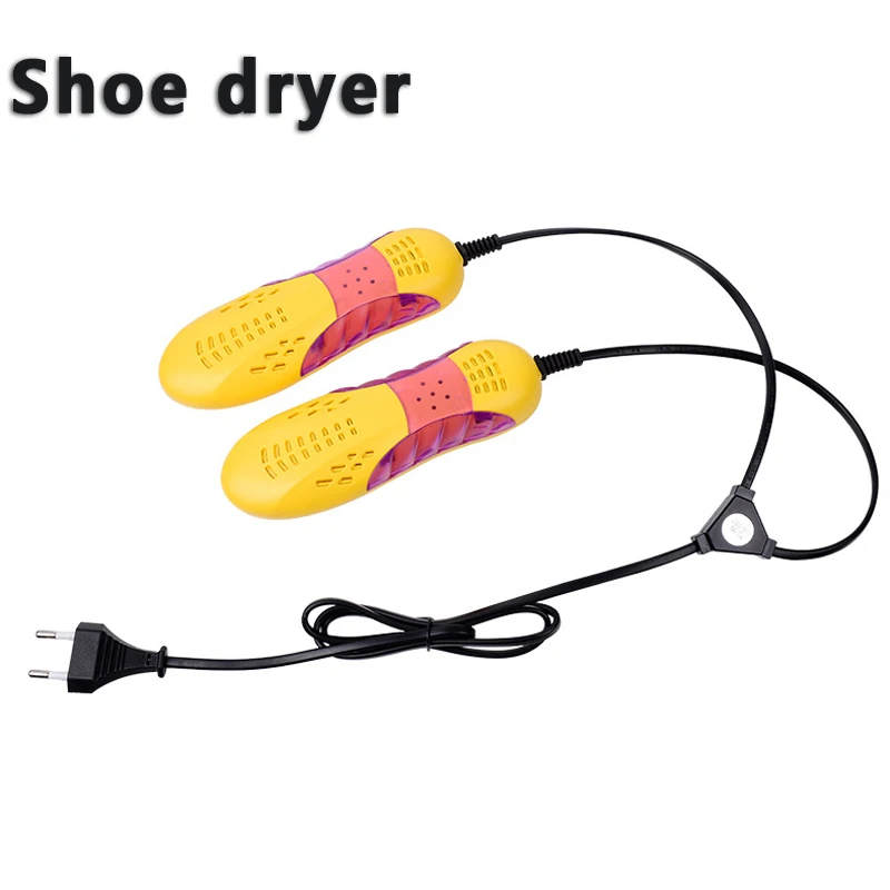 220 В портативная электрическая сушилка для обуви дезодорирующая стерилизация осушенная обувь запеченная сушилка электрическое отопление ЕС вилка