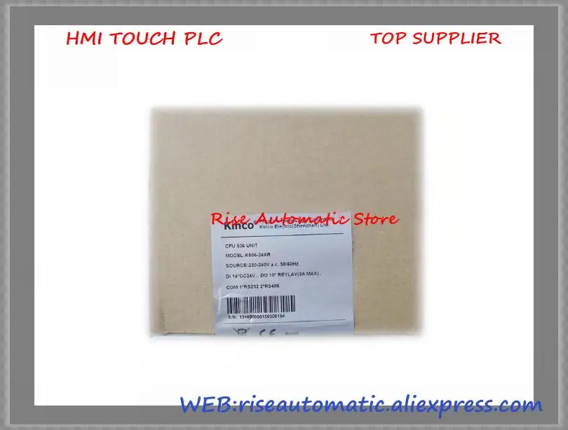 Best Price AC85-265V K506-24AR PLC CPU power supply 14DI 10DO relay New