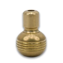 35 мм "латунная Татуировка поставка машина пистолет ручка трубка золотой с 2" трубкой