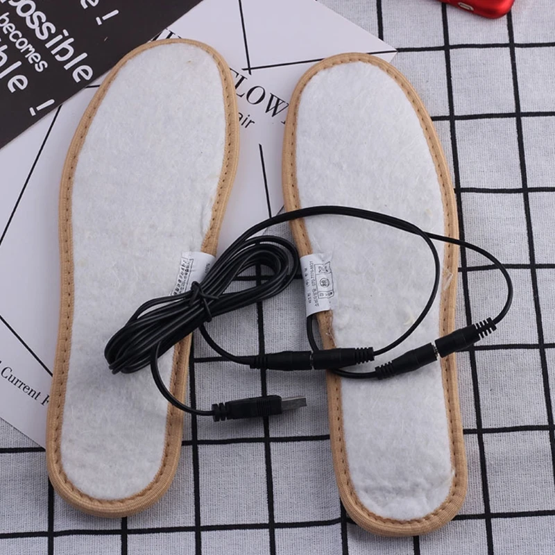 Стоимость доставки электрический USB разъем с подогревом обувь стельки плюшевая пленка нагреватель теплые носки колодки для ног