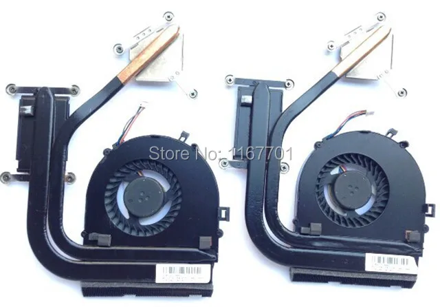 

Original laptop Independent CPU cooling Radiator heatsink&fan for Lenovo M4400s M4450S M5400S Notebook 60.4L411.001 6pin/5write