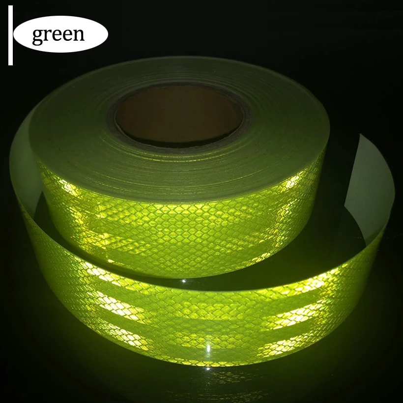 5CMX3M Reflective Strips Car Stickers Car-styling Motorcycle Decoration Automobiles Safety Warning Mark Tape