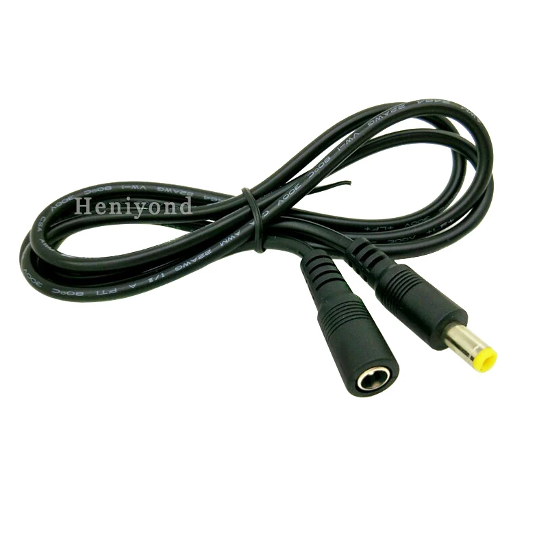 

2PCS DC 1 Female to 1 Male Power Splitter Cable For Camera 5.5*2.1 CCTV or Led Accessories Security cable