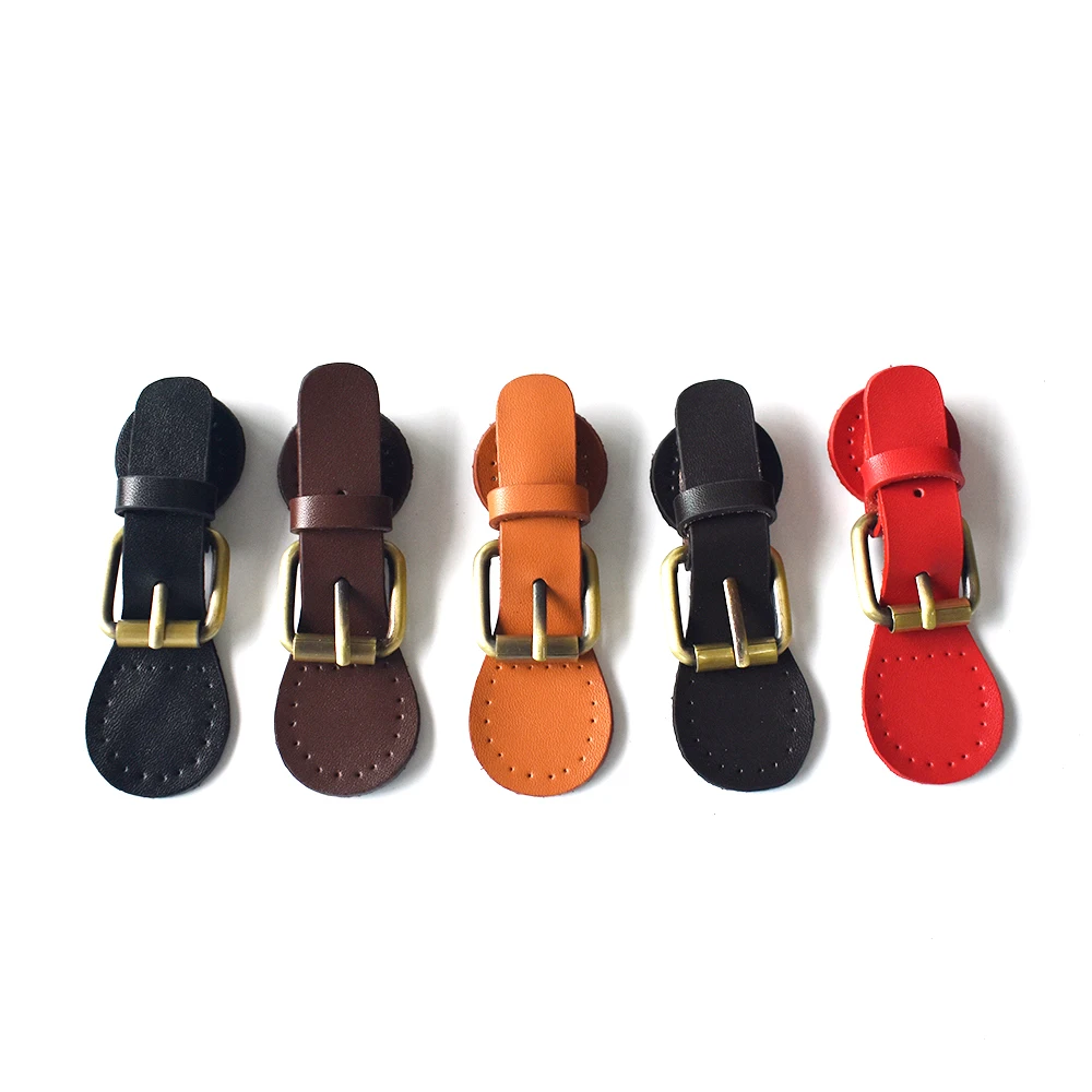 

2pcs Handmade DIY Bags Lock Buckle Self-Restraint Quality Genuine Leather Bag Accessories Hasp Clasp Buckle Mortise Lock KZ0022
