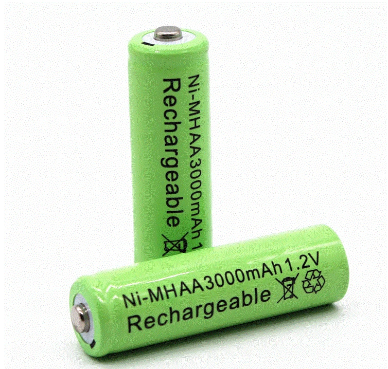 Лот 1,2 в 3000 мАч NI MH AA предварительно заряженные аккумуляторы NI-MH перезаряжаемые aa батареи для игрушек камера микрофон - Цвет: 2PCS