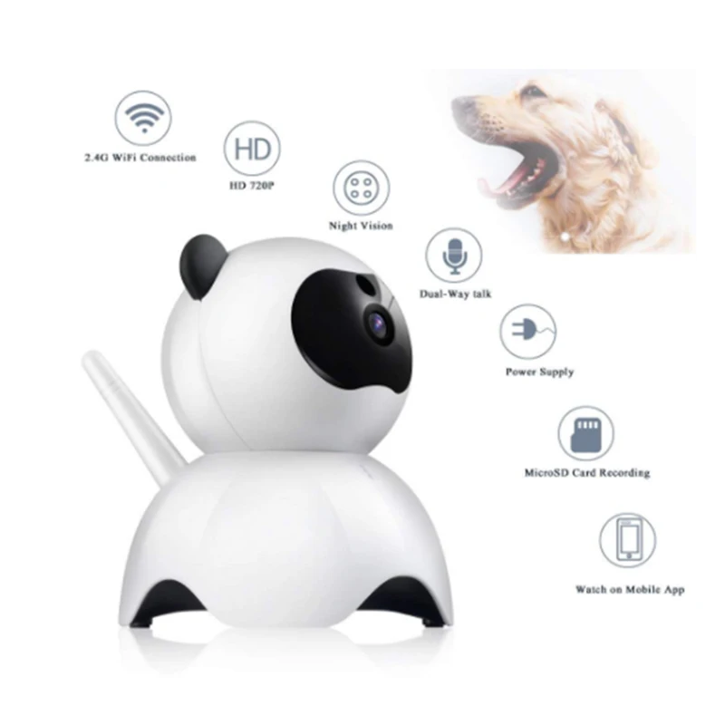 Pet WI-FI мини Камера H.264 в реальном времени DVR дистанционный мониторинг 1080 P/720 P IP камера CCTV Камера P2P сигнализация с функцией видеонаблюдения обнаружения движения СИД ИК