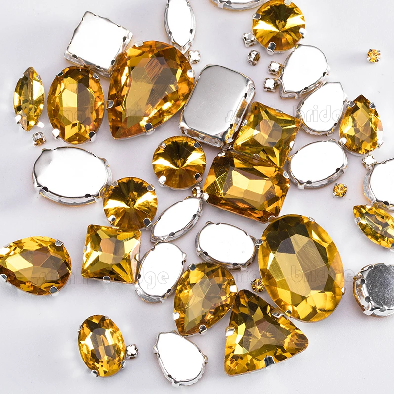 Mixed Size Sew On Rhinestone (1)