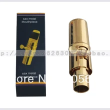 Мундштук для сопрано саксофона саксофон позолоченный Размер#7