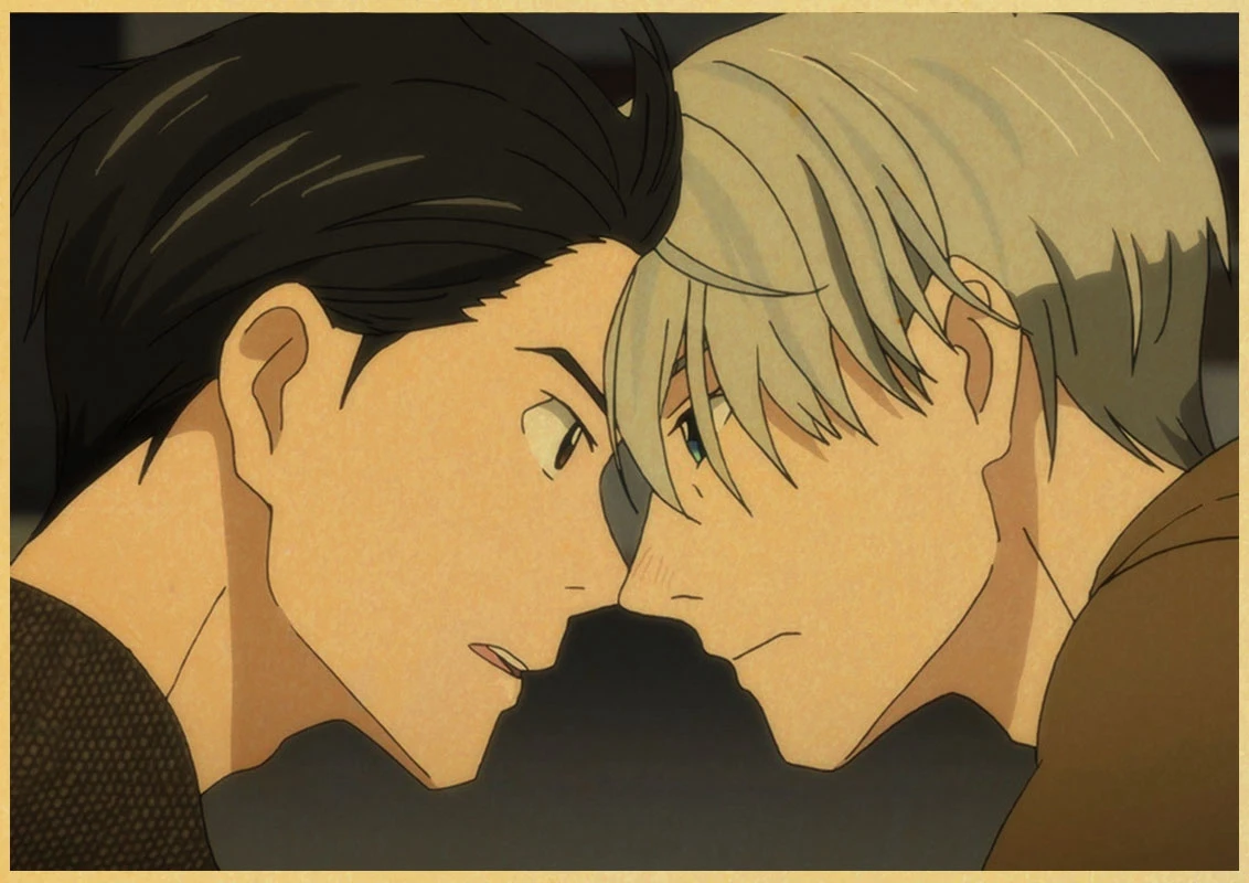 YURI! На льду ретро постер винтажный настенный Декор для дома кафе покраска подарки