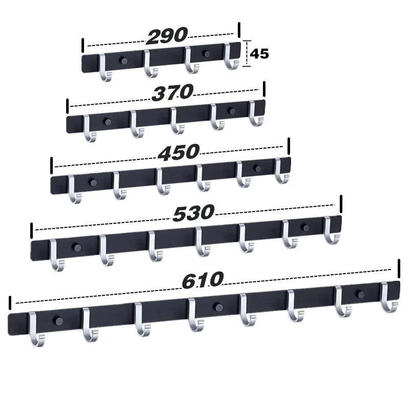 Современный вид широко используется в ванной комнате, никогда не ржавеет! Горячие Крючки для пальто настенные крючки для одежды крючки для
