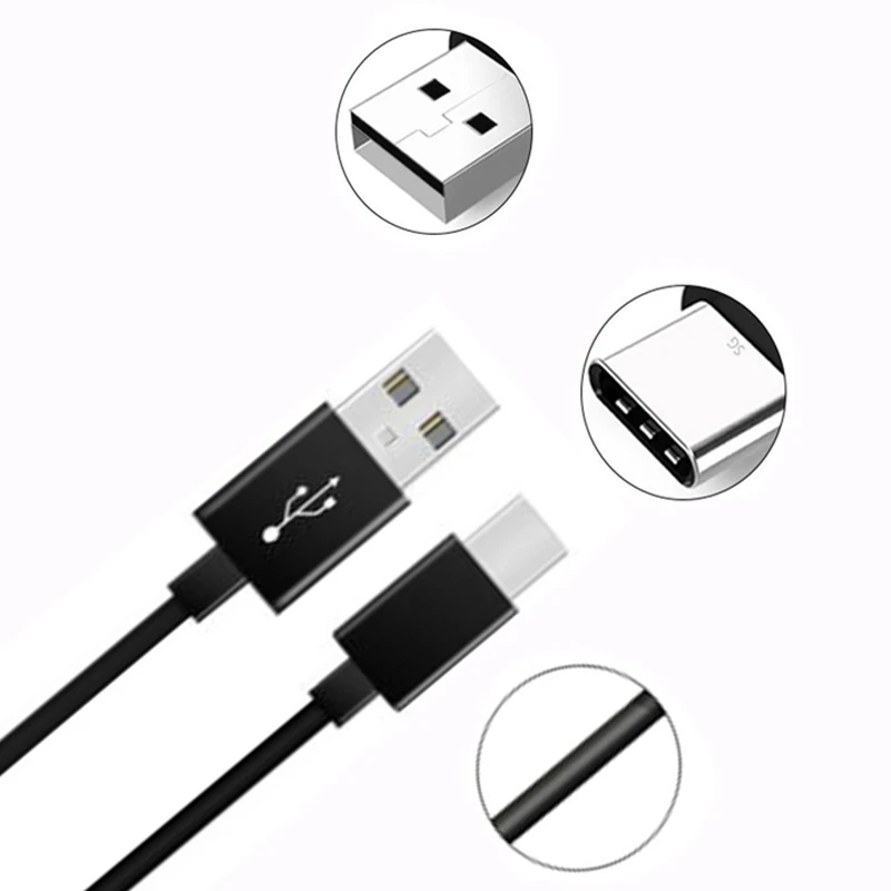 Для samsung Galaxy быстро Зарядное устройство адаптер 2A Quick Charge 1,2 м Тип C кабель для Galaxy Note 10 S10 S8 S9 плюс A5 A7 note 8, 9