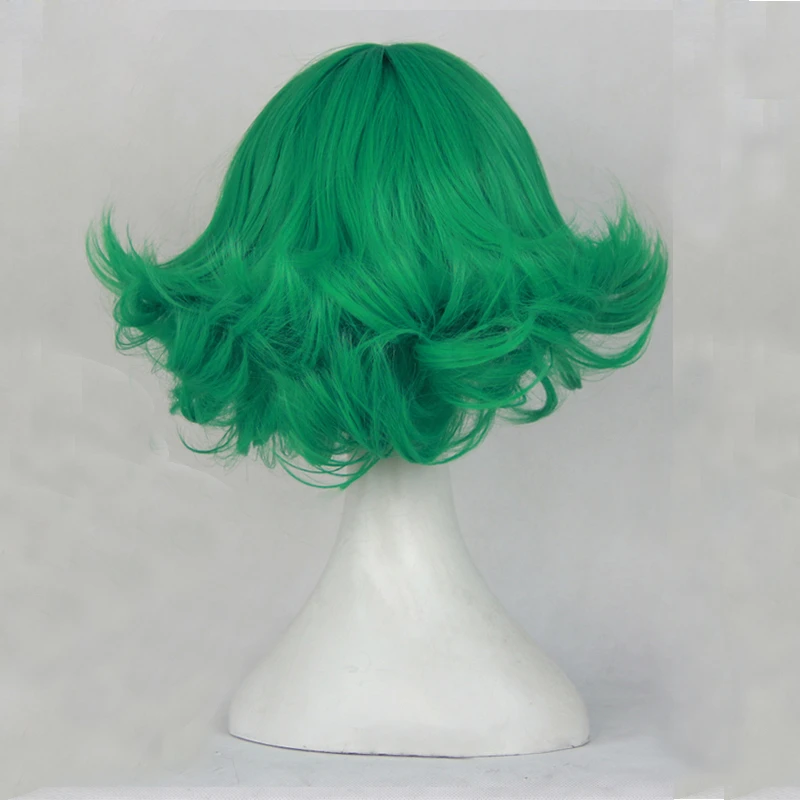 Парик Tatsumaki One Punch Man 30 см 11 81 '' короткий вьющийся волнистый термостойкий парик