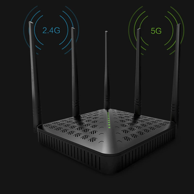 Английский Прошивка Tenda FH1202 Беспроводной WI FI Маршрутизатор 1200 Мбит 802.11 a/b/g/n/ac