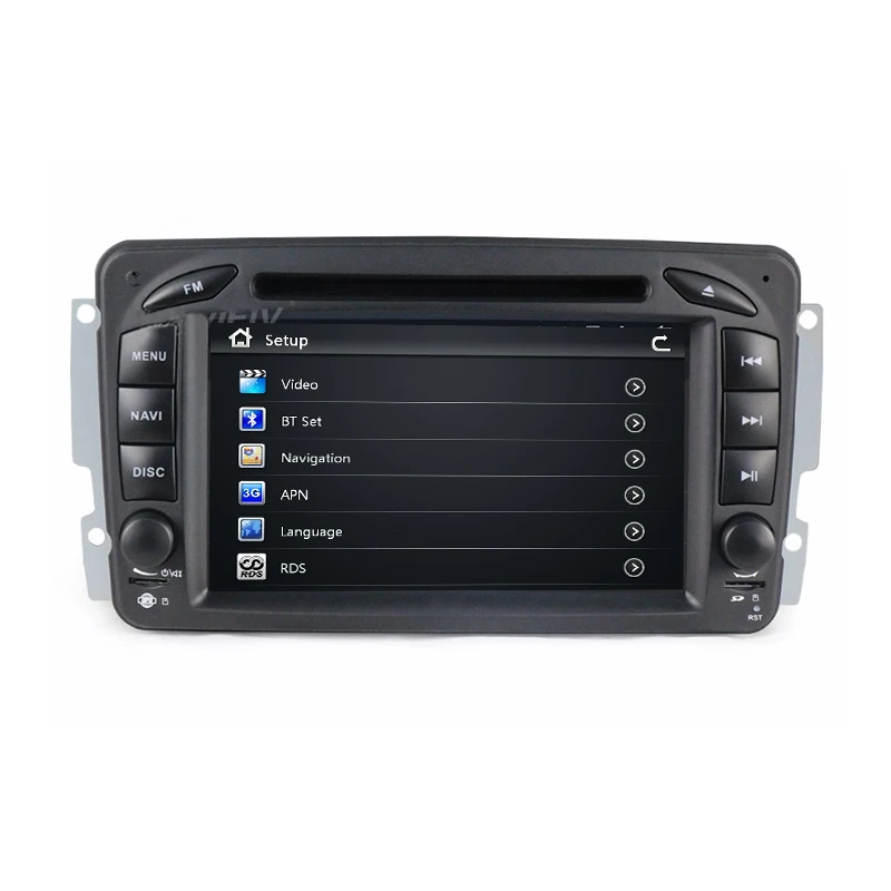 Top For Benz CLK W209 W203 W168 W208 W463 W170 Vaneo Viano Vito E210 C208 Car DVD player with GPS Radio stereo two DIN Audio USB STW 7