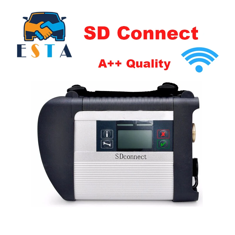 

DHL Free High Quality MB STAR C4 SD CONNECT tool support 21 languages SD Compact 4 Diagnostic Tool with WIFI Function SD C4