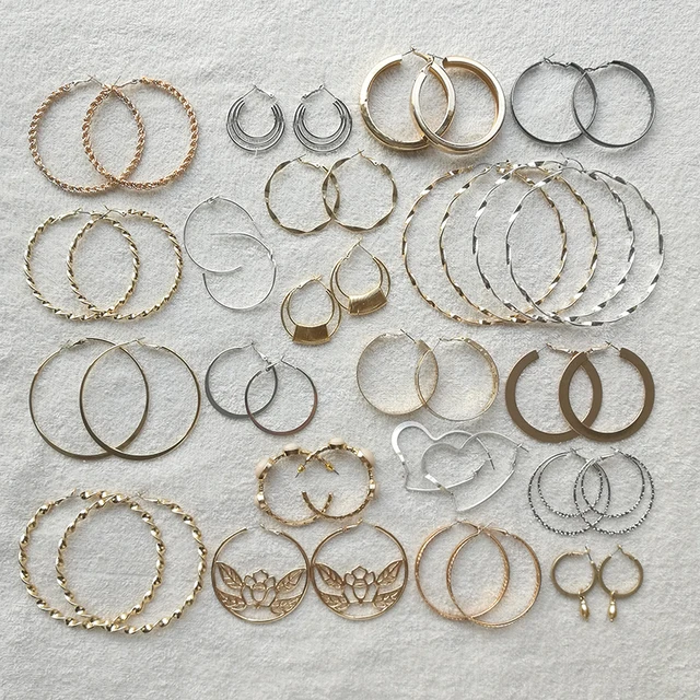 Best Price Many Stylishes Big Hoop Earrings for Women New Fashion Large Smooth Twist Circle Round Earring Brincos Jewelry Accessory Gift Best Price Many Stylishes Big Hoop Earrings for Women New Fashion Large Smooth Twist Circle Round Earring Brincos Jewelry Accessory Gift