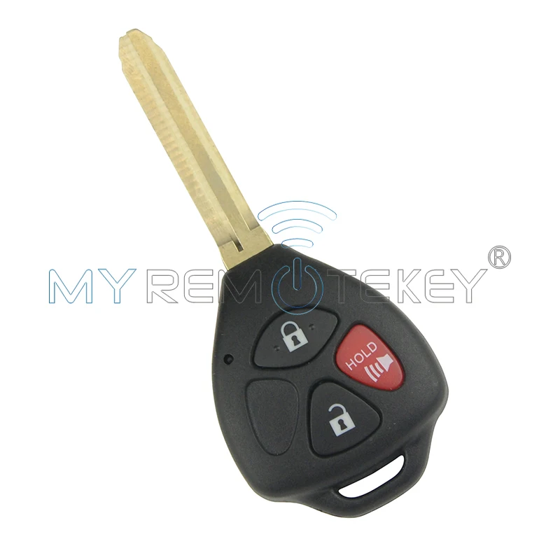 RAV4 Corolla Camry автомобильный дистанционный ключ 3 кнопки TOY43 4D67 для Toyota 315Mhz remtekey