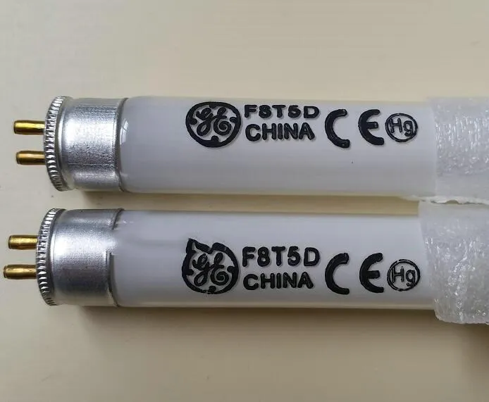 Tubo de Luz para 2 Pcs Hitachi Watt Lâmpada Fluorescente Negra 365nm Uva F8t5 8 w