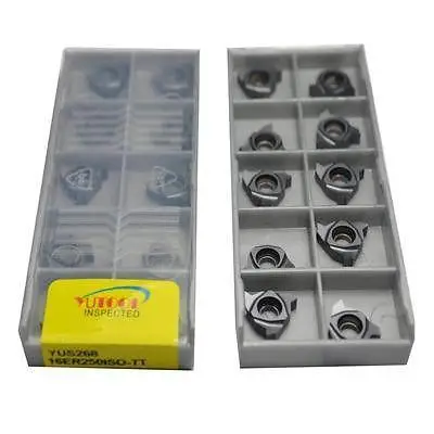 

YUTOOLS Thread Carbide insert 11ER A60 BMA CNC Milling Turning insert 10pcs